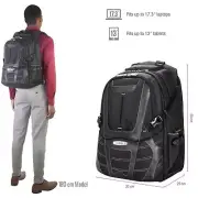 Everki 17.3" Concept 2 Premium Professional Travel Friendly Laptop Backpack