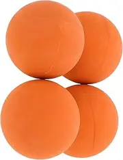 Kisangel 4pcs Squash Balls Bounce Gym Reaction Balls High Elasticity for Training Birthday Tennis Playground Bulk Hollow