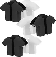 Veemoon 6pcs Wall Mount Phone Holder Adhesive Phone Stand for Remote Storage Smooth Surface Design for Home Office Bedroom and Living Space