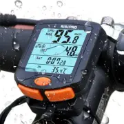 Bike Bicycle Speedometer Cycle Digital Odometer with Backlight 4 Lane Display