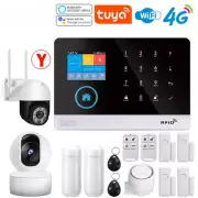 4G Home WiFi Intelligent Alarm System, Home Wireless Security Device, Controlled