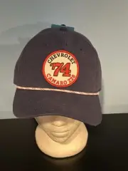 Chevrolet Camaro Z28 Patch Navy 74 Chevy Men's Snapback Cap Hat