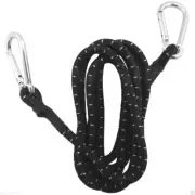 Bungee Cord with Two Carabiners - Cord Length 68", Hook Length 3"