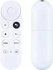 PZL G9N9N Voice Universal Replacement Remote Control fit for Google Chromecast 4k Snow(Remote Control ONLY) GA01923-US/GA01919-US/GA02463-US/GA01409-US/GA02464-US/G9N9N/GA01920-US