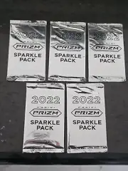 2022 Panini Prizm Football New Sealed Sparkle Pack! Brock Purdy RC? 1 Pack Each