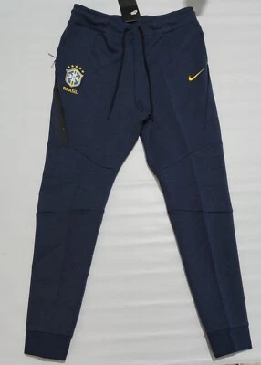 Brazil Travel Pants Fleece 2018 Nike Navy Training Trousers Rare Tech Pack