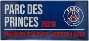 Paris Saint Germain FC PARC Des Princes 75016 Street Sign Plaque (UK Size: One Size) (Blue/White/Red)