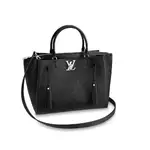 LV-LOUIS VUITTON LOCKMETO M54569 手袋女士牛皮純色手提購物袋 4色