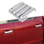 Silver Exterior Door Handle Covers For F150 2015-2020 Without Smart Key Buttons