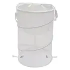 Fine Mesh Laundry Basket Large Collapsible Clothes Hamper Laundry Room