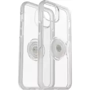 O-OtterBox Apple iPhone 14 Plus Otter + Pop Symmetry Series Clear Case Clear ...