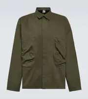 [GR10K] GR10K Rescue Pocket cotton overshirt AU 84 green