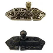 Vintage Style Springing Cupboard Latch with Knob