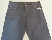 Marc Ecko Size 32 SELF TAUGHT Gunmetal Grey Cotton New Mens Jeans