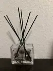 Pink Zebra Reed Diffuser / Floral Vase *New* in Bundle w Pink Cotton Blossom Oil