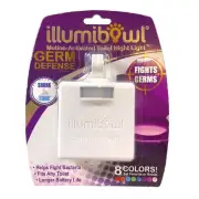 Illumibowl Motion Activated Toilet Night Light Germ Defense "Seen on Shark Tank"