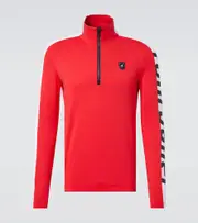 [Toni Sailer] Toni Sailer Jim jersey ski top AU 93 red