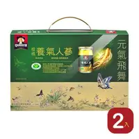 在飛比找森森購物網優惠-【QUAKER 桂格】養氣人蔘補氣禮盒X2盒 60ml*8瓶