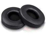 Replacement Ear Pads For Beats Solo 2 Solo 3 - Replacement Ear Cushions Memory Foam Earpads Cushion Cover Black Earmuffs