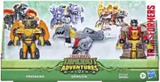 Transformers Dinobot Adventures Grimlock, Dinobot Snarl and Predaking 4.5 inch Figures