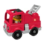 Little People Small Vehicle - Fire Truck + Driver