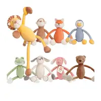 在飛比找momo購物網優惠-【美國miYim】有機棉瑜珈娃娃-多款動物(新生寶寶安撫玩具