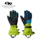 【Outdoor Research 美國 男防水透氣保暖手套 藍/綠】71260/防水手套/保暖手套/悠遊山水