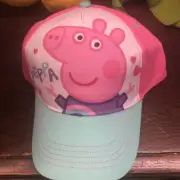 Hasbro Peppa Pig Kid's Baseball Hat Pink White and New with Tags