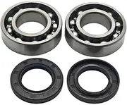 2set Crankshaft Crank Bearing Oil Seal Kit Fit for GX160 GX200 168F 5.5/6.5HP 2-3.5kw Small Gas Engine Motor Trimmer