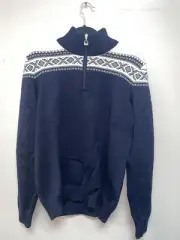 DALE OF NORWAY Cortina Women's Quarter Zip Pullover Sweater #ML1