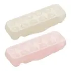 Egg Holder with Lid 12-Grid Large Capacity Home Egg Container Stackable Egg Tray