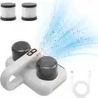 Mattress Vacuum Cleaner with 2 Filters,10KPa Anti Dust Mite Bed Vacuum Cleane...