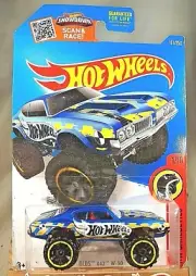 2016 Hot Wheels #161 HW Daredevils 1/10 OLDS 442 W-30 Blue Variant w/Blk OROH6Sp