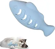 Cat Toys Fish - Silicone Fish Toy | Catnip Toy Chew Resistant | Chew-Resistant Realistic Silicone Catnip Toys | Interactive Cat Enrichment Toys | Flexible Pet Supplies | Cat Toys for Cats, Kittens