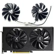 1X Cooling Fan Graphics Replacement Fan for XFX RX6600 6600XT 6650XT