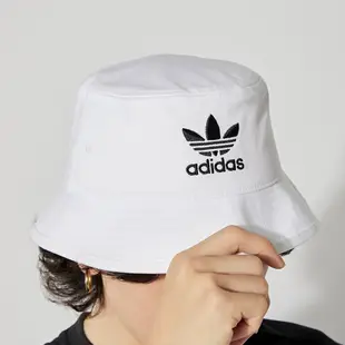 Adidas BUCKET HAT AC 黑 刺繡logo 休閒 漁夫帽 AJ8995