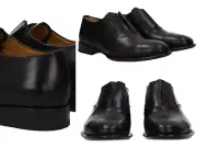 Alexander McQueen Iconic Rare Men's Calf Leather Shoes Slippers New 41