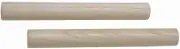 10 x MANO PERCUSSION - Wooden Round 8" Claves Educational, Pair, Natural Finish