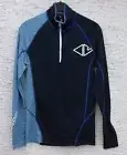 Crazy Idea Pull Fahrenheit Zip Men Long Sleeve Shirt With Merino for Men's Caffe