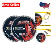 14-Inch Segmented Diamond Blades - Ideal for Fast Concrete & Brick Cuts