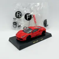 在飛比找Yahoo!奇摩拍賣優惠-全新未組裝 1/64 Ferrari 488 GTB 法拉利