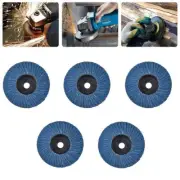 Blue 3 Inch Flap Discs for Angle Grinder Suitable for Various Metal Grinding