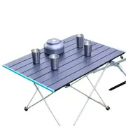 NNEOBA Ultralight Portable Folding Camping Table Foldable Outdoor Dinner Desk High Strength Aluminum Alloy For Garden Party Picnic BBQ