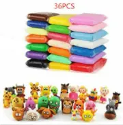 36 Colors Soft Polymer Clay Oven Clay Modelling Knead Modelling Clay Kit