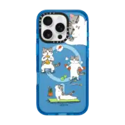 iPhone 16 Pro Impact Case MagSafe Compatible Bean The Cat Fitness