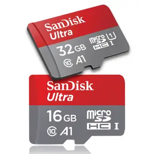 【Yes！公司貨】SanDisk A1 Ultra microSDHC 16G 32G/GB 120MBs TF 記憶卡