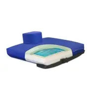 NY Ortho Wheelchair Cushion 9599-GP-181603 - apex core, pommel gel foam cushion