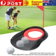 Golf Putting Cup Universal Putt Training Hole For Golf Putting Practice Ball AU