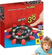 Family Face Off Game | Alphabet Word Chessboard | Fun Learning Educational Toy Turntable Interactive Card Play for Women & Men