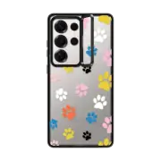 Galaxy S25 Ultra Impact Ring Stand Case Pawsome